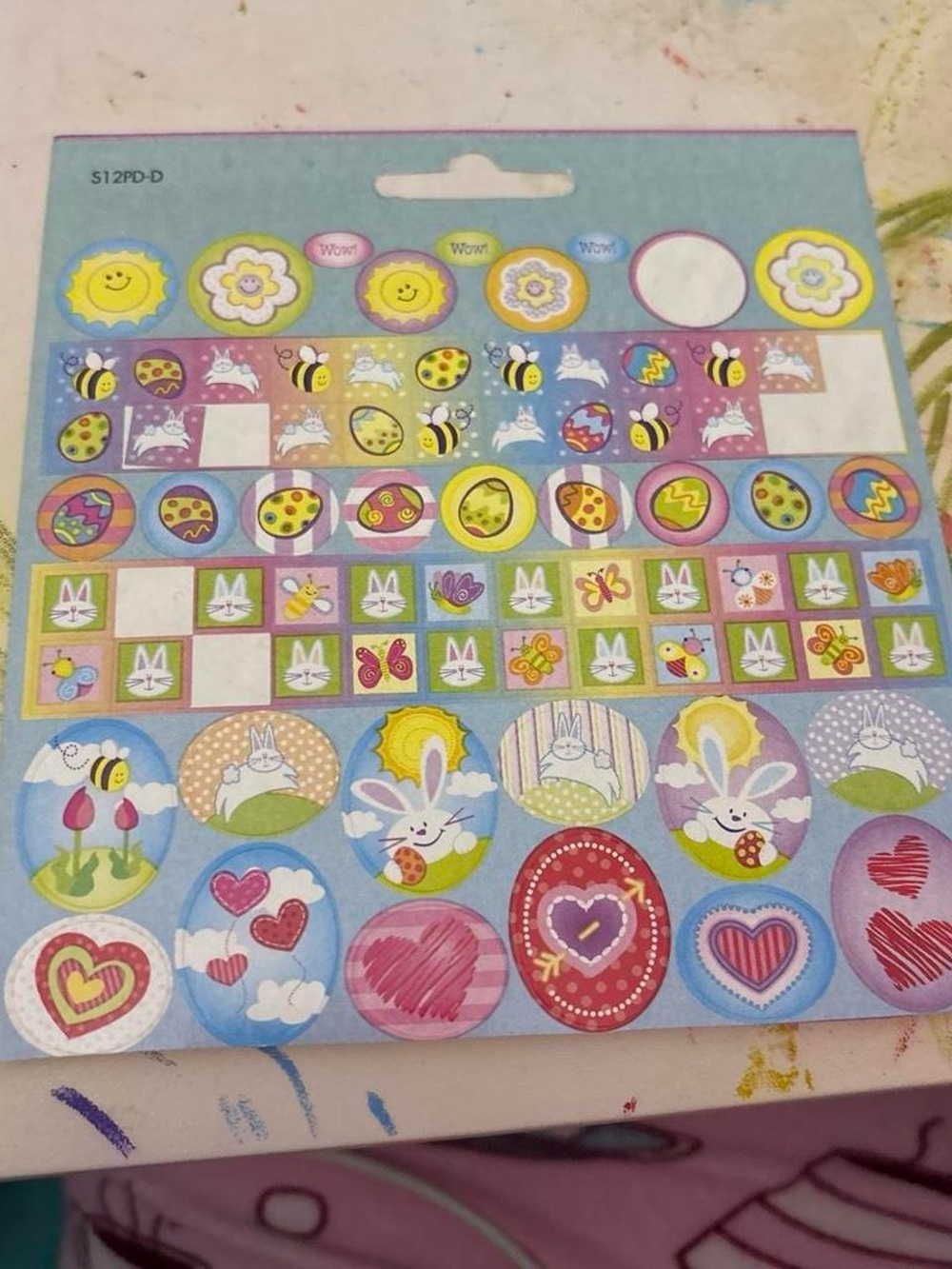 Pastel Easter Stickers